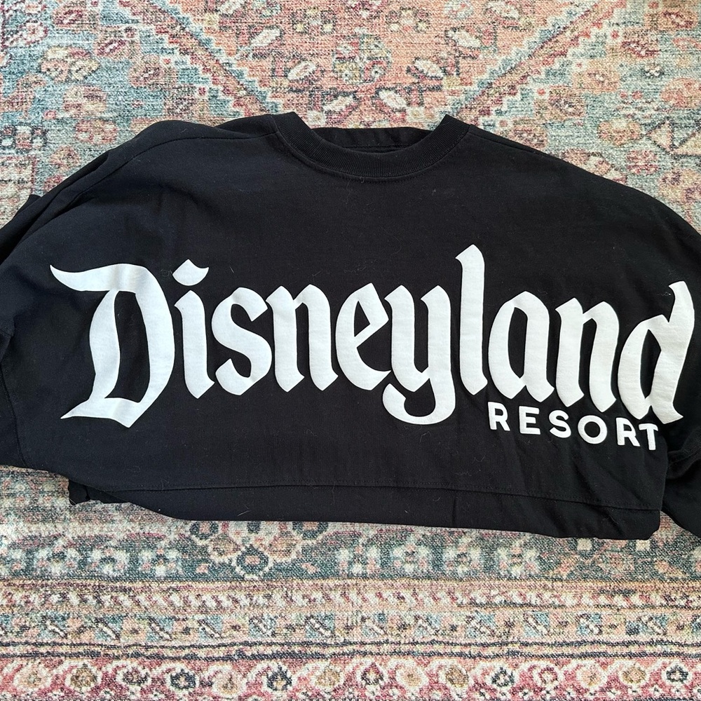 Disneyland Resort Black Long Sleeve Shirt